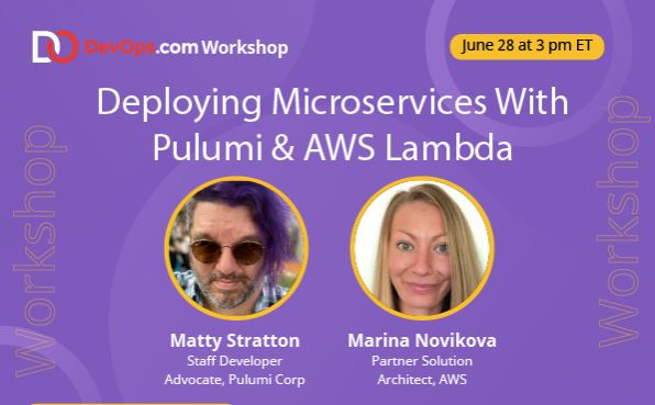 microservices Pulumi & AWS Lambda
