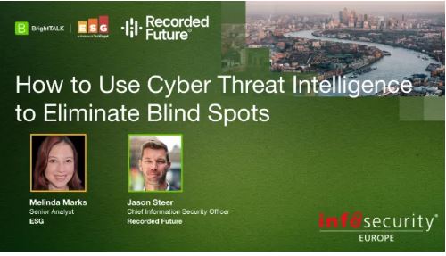 BrightTalk Webinar 
Cyber Threat Intelligence
