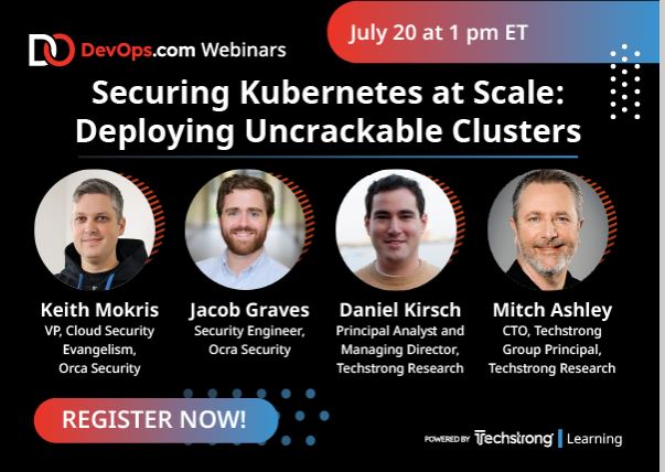 DevOps Webinar Securing Kubernetes at Scale: Deploying Uncrackable Clusters