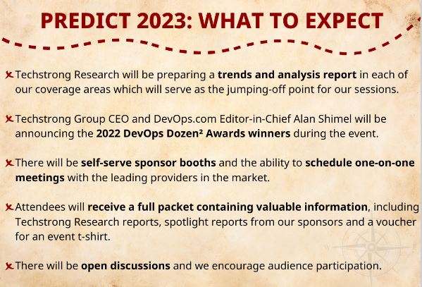 Predict2023: what to expect