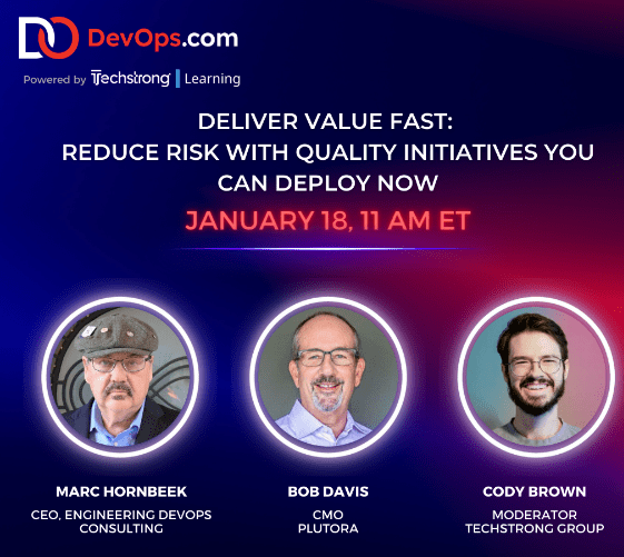 DevOps Webinar Deliver Value First