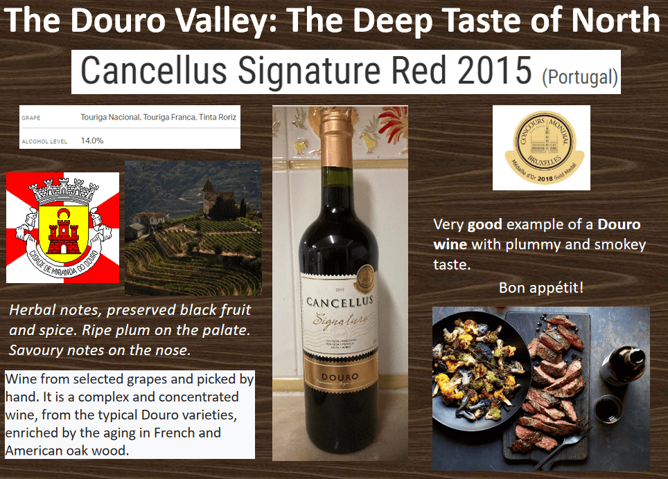 The Douro Valley: Cancellius Signature Red 2015
