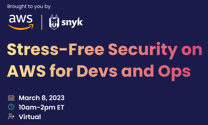 Stress-free security on AWS for Devs and Ops