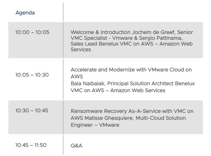 VMware’s Cloud Smart strategy agenda.