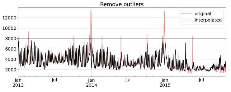 Removing outliers