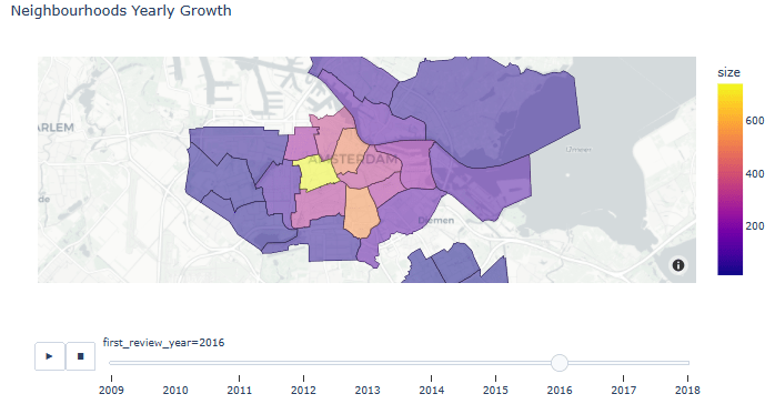 Animated Neighborhoods Yearly Growth 2016
